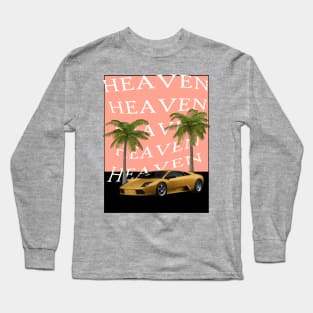 LAMBO HEAVEN PEACH Long Sleeve T-Shirt